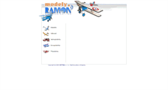 Desktop Screenshot of modely.ramon.cz